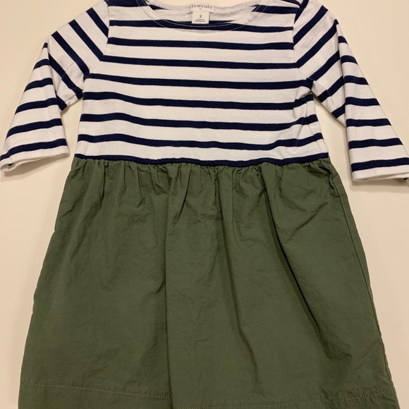 Crewcuts Other - Adorable two toned striped dress Crewcuts Other - Adorable two toned striped dress